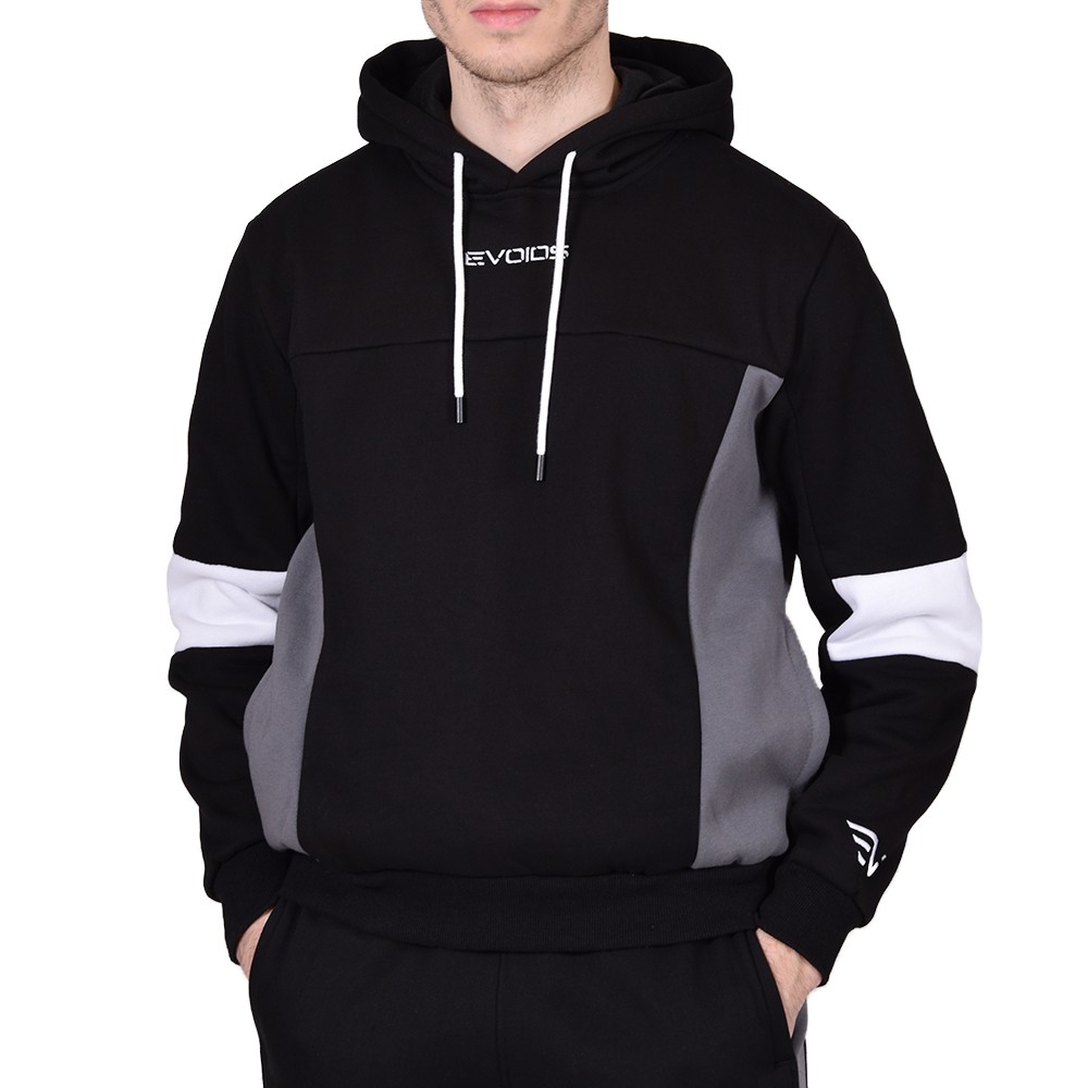 Толстовка чоловіча Evoids Roncao чорна 552267-010  изображение 1