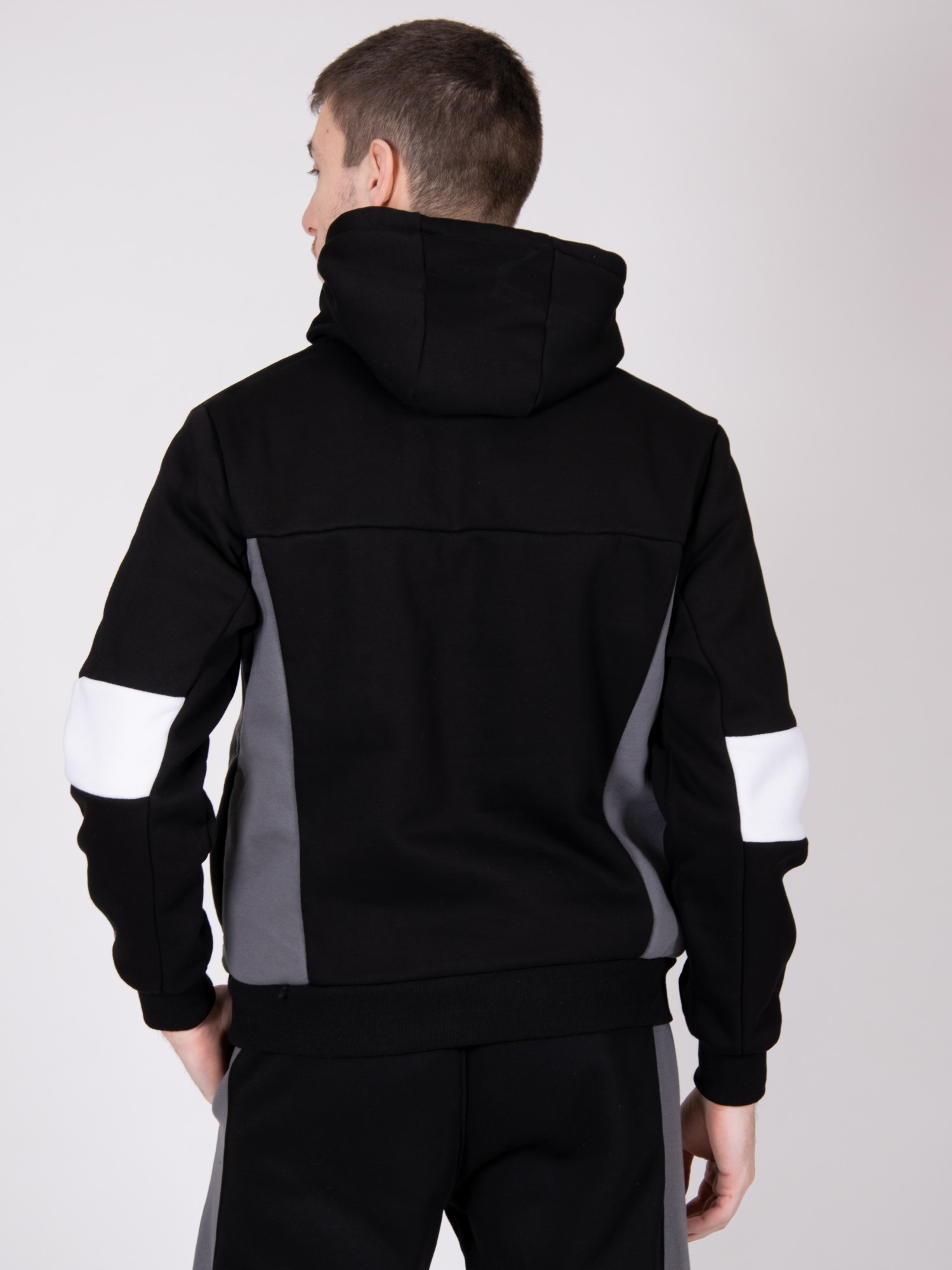 Толстовка чоловіча Evoids Roncao чорна 552267-010  изображение 4