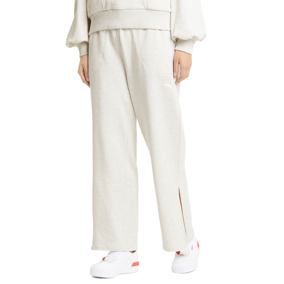 Штани жіночі Puma Her Wide Pants сірі 58596802 — фото 1