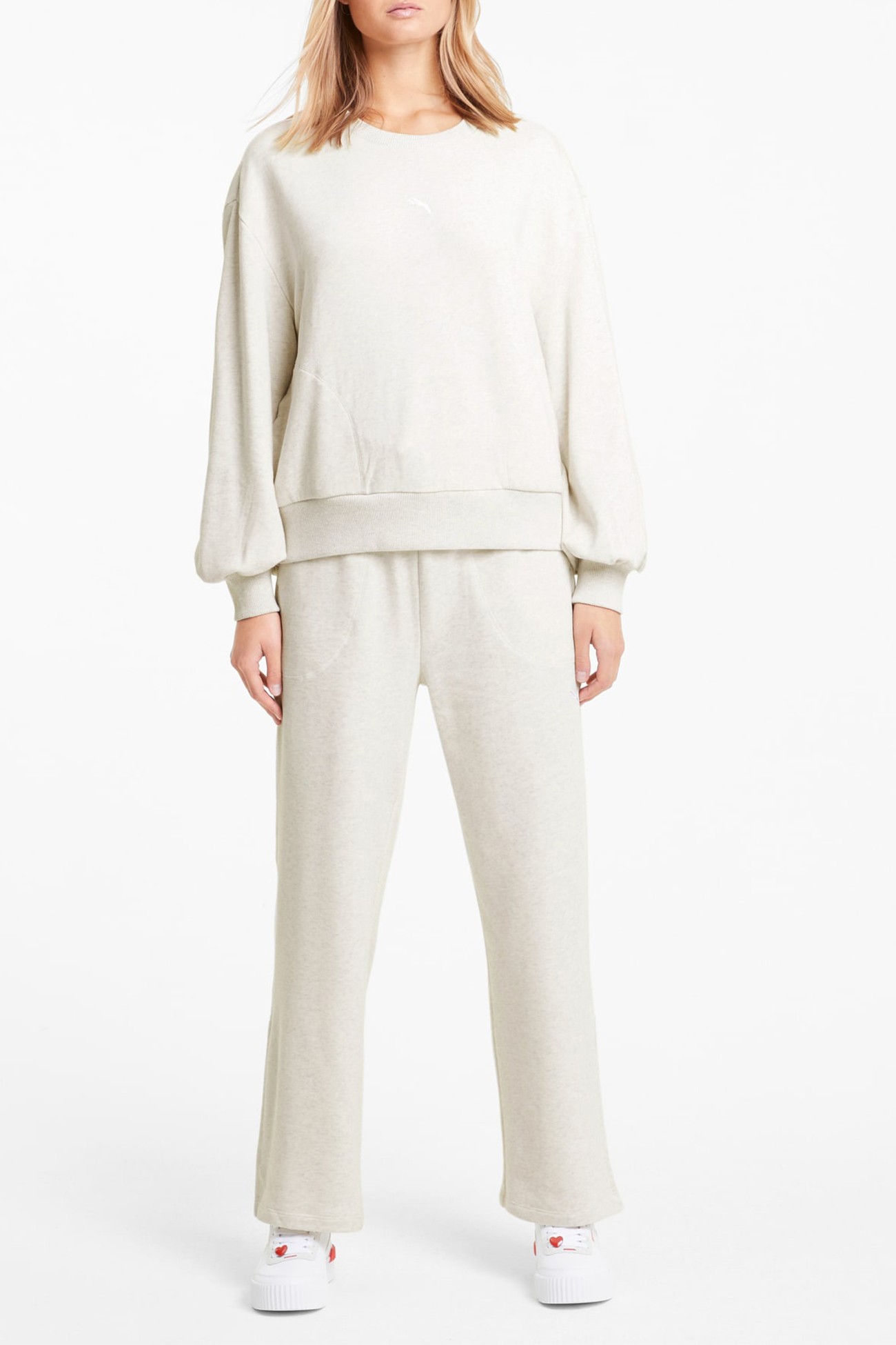 Штани жіночі Puma Her Wide Pants сірі 58596802 изображение 2