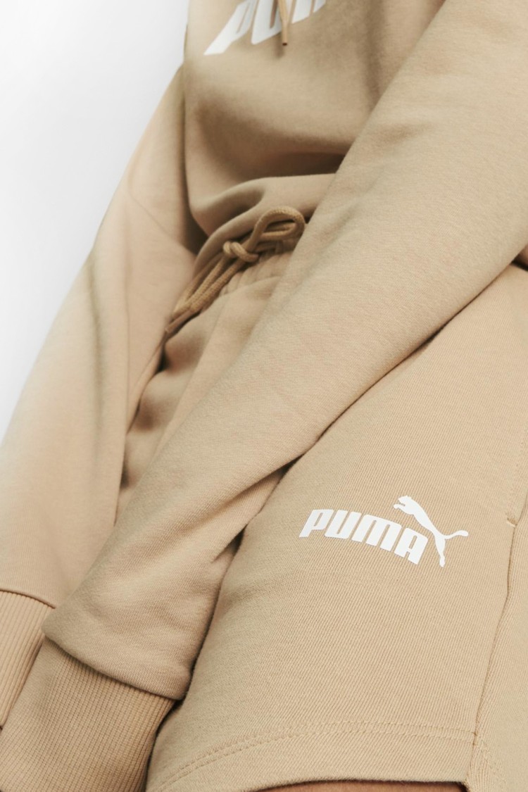 Шорты женские Puma ESS High Waist Shorts бежевые 84833989 изображение 5