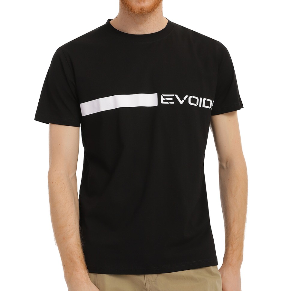 Футболка чоловіча Evoids Brook чорна 552326-010 — фото 1