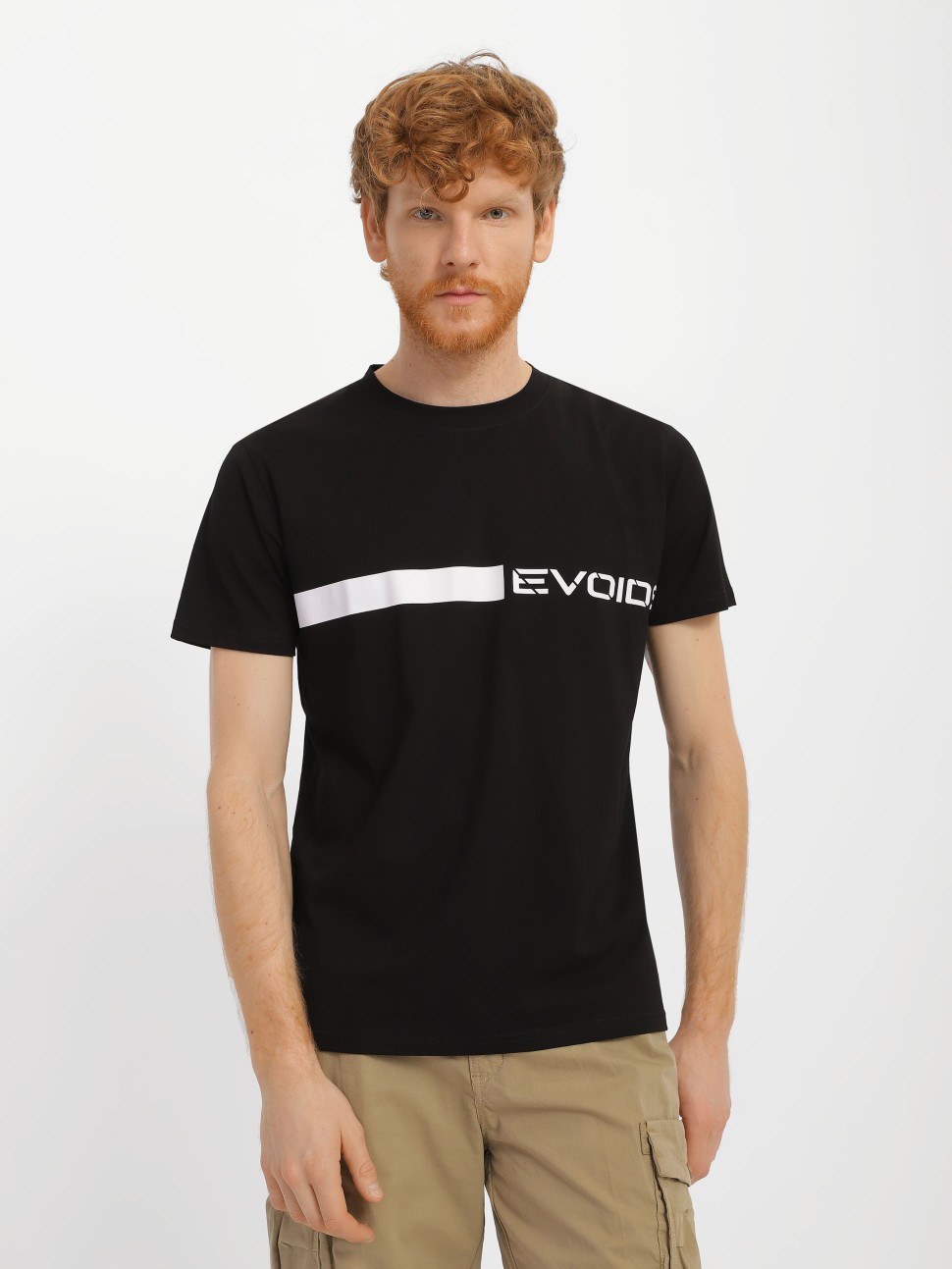 Футболка чоловіча Evoids Brook чорна 552326-010 — фото 2