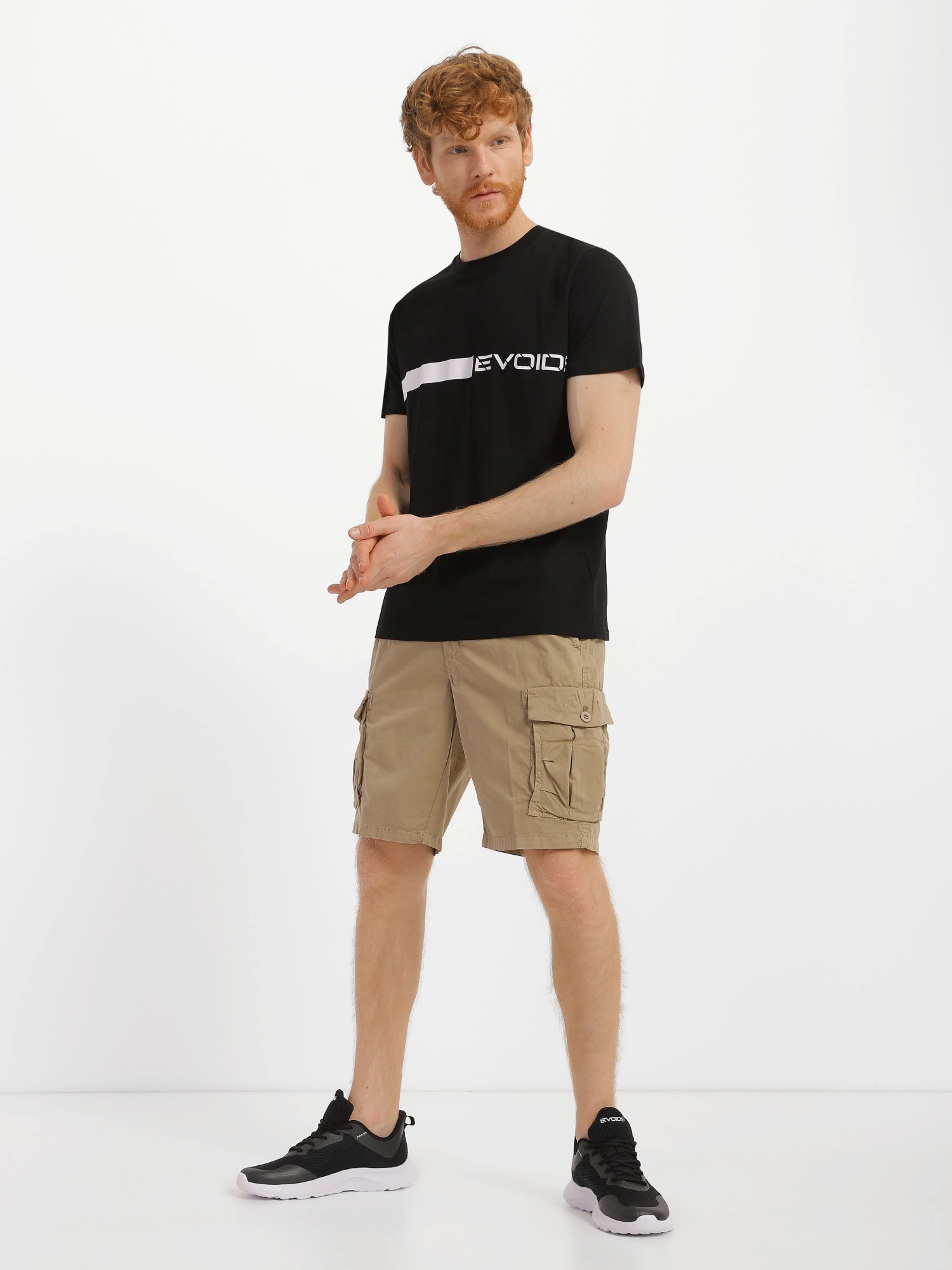 Футболка мужская Evoids Brook черная 552326-010 изображение 3