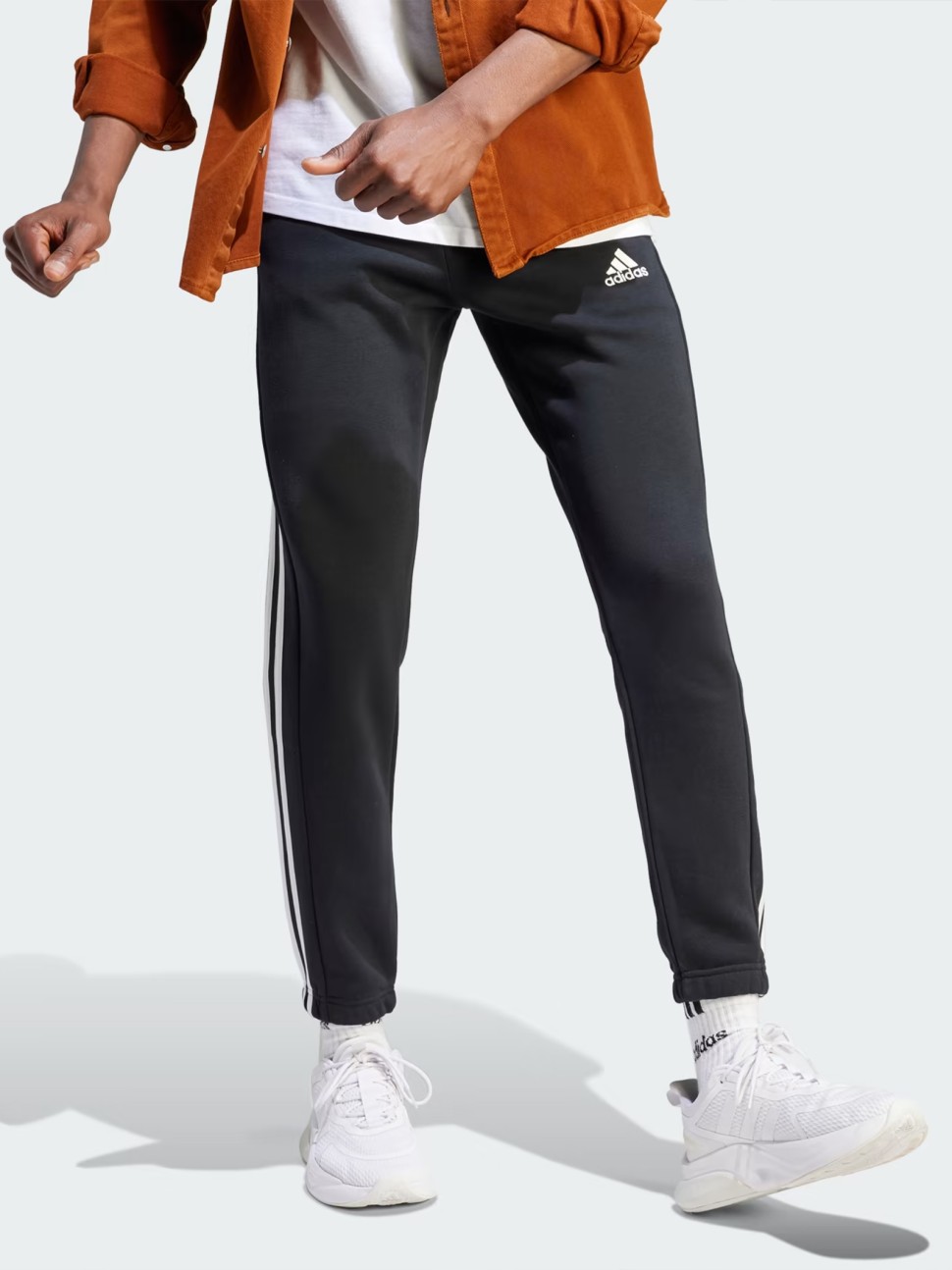 Штани чоловічі Adidas M 3S FL TE PT чорні IB4038 — фото 4
