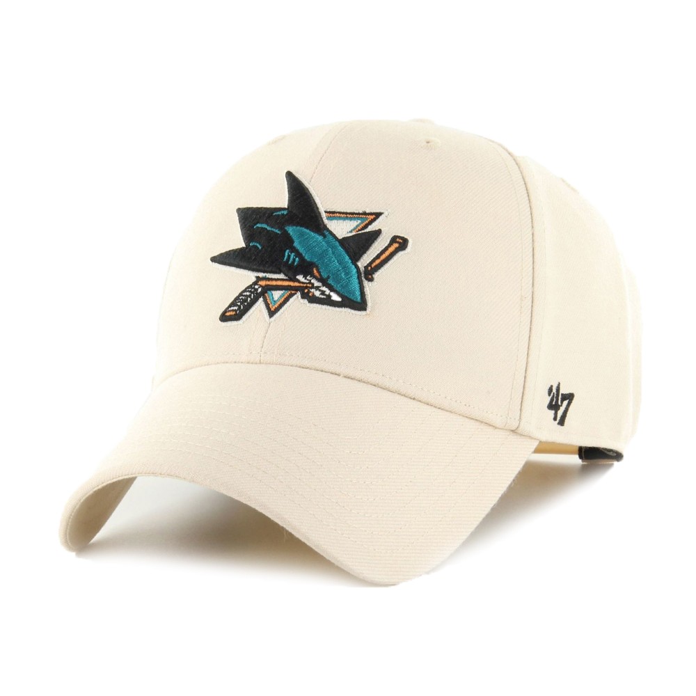Кепка 47 Brand NHL SAN JOSE SHARKS бежевая MVPSP22WBP-NT изображение 1