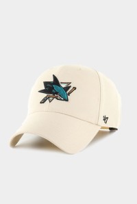 Кепка 47 Brand NHL SAN JOSE SHARKS бежевая MVPSP22WBP-NT изображение 2