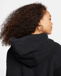 Толстовка жіноча Nike W NSW PHNX PLSH OS HDY чорна FN3625-010 изображение 6