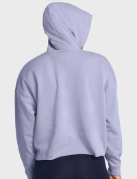 Толстовка жіноча Under Armour UA Rival Terry OS Hoodie блакитна 1382736-539 изображение 3