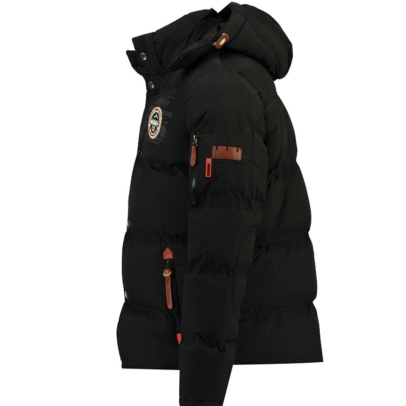 Куртка чоловіча Geographical Norway чорна WR053H-010 — фото 2