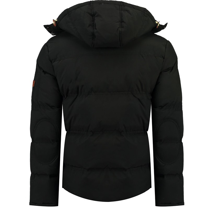 Куртка чоловіча Geographical Norway чорна WR053H-010 — фото 3