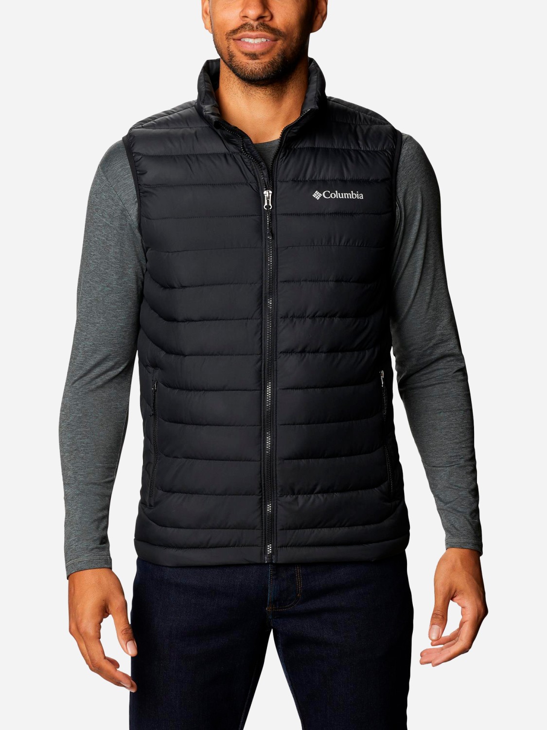 Жилет мужской Columbia Powder Lite™ II Vest черный 2086971-010 изображение 2