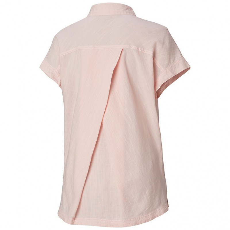 Сорочка жіноча Columbia Pinnacle Peak Popover Shirt рожева 1837251-618 изображение 2