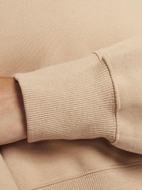 Толстовка женская Nike W NSW PHNX FLC CREW бежевая DQ5761-200 изображение 5