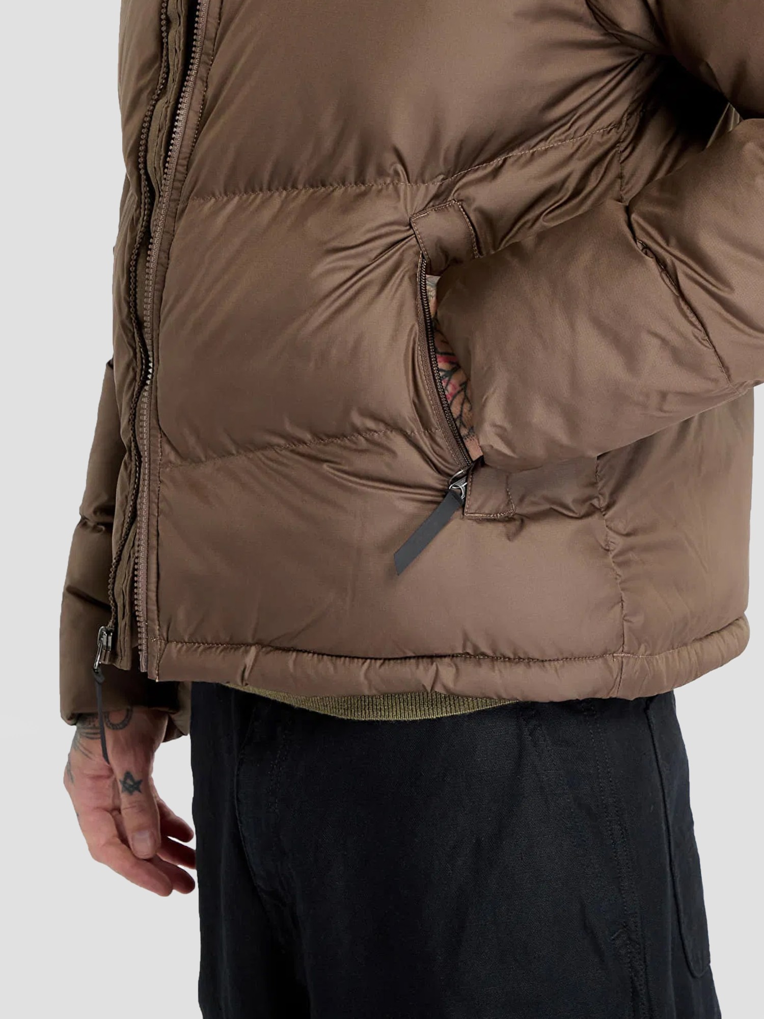 Зимняя куртка мужская The North Face Saikuru коричневая NF0A853I7O31 изображение 6