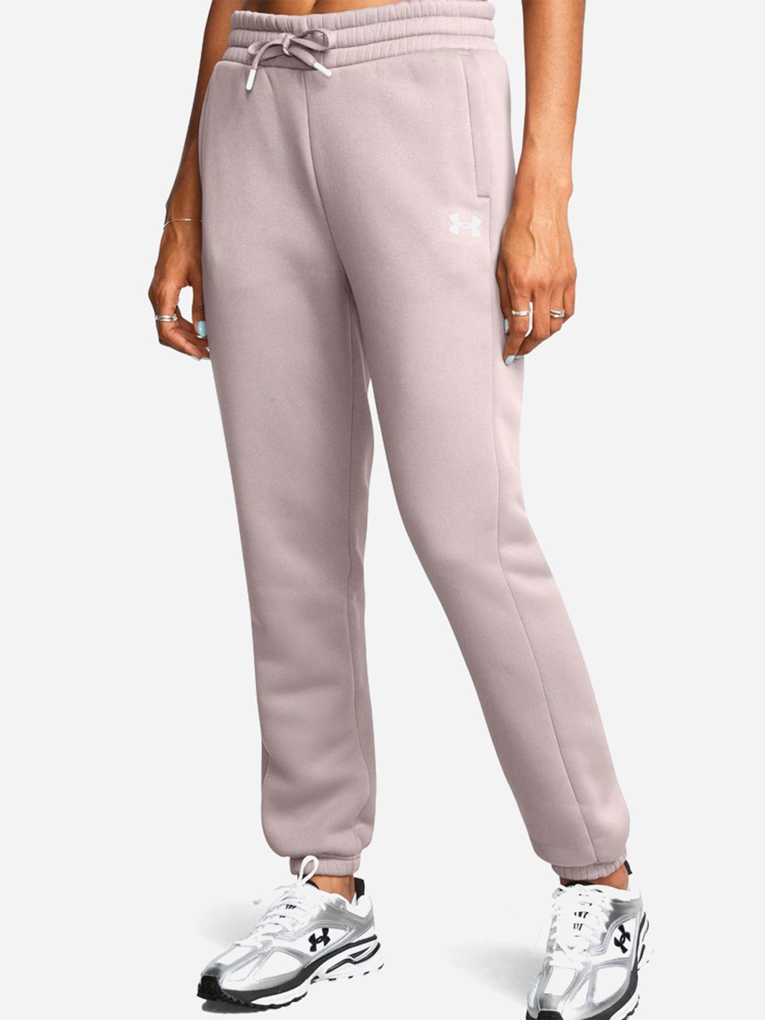 Брюки женские Under Armour UA Armour Flc Pro Gym Pt коричневые 1386506-015 изображение 2