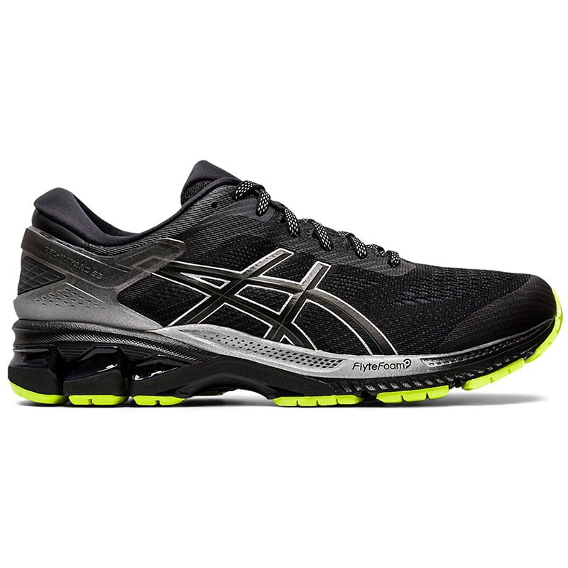 Кроссовки мужские Asics GEL-KAYANO 26 LITE-SHOW черные 1011A686-001 изображение 1