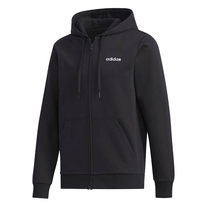 Толстовка чоловіча Adidas M Feelcozy Fz чорна FL8591  изображение 1