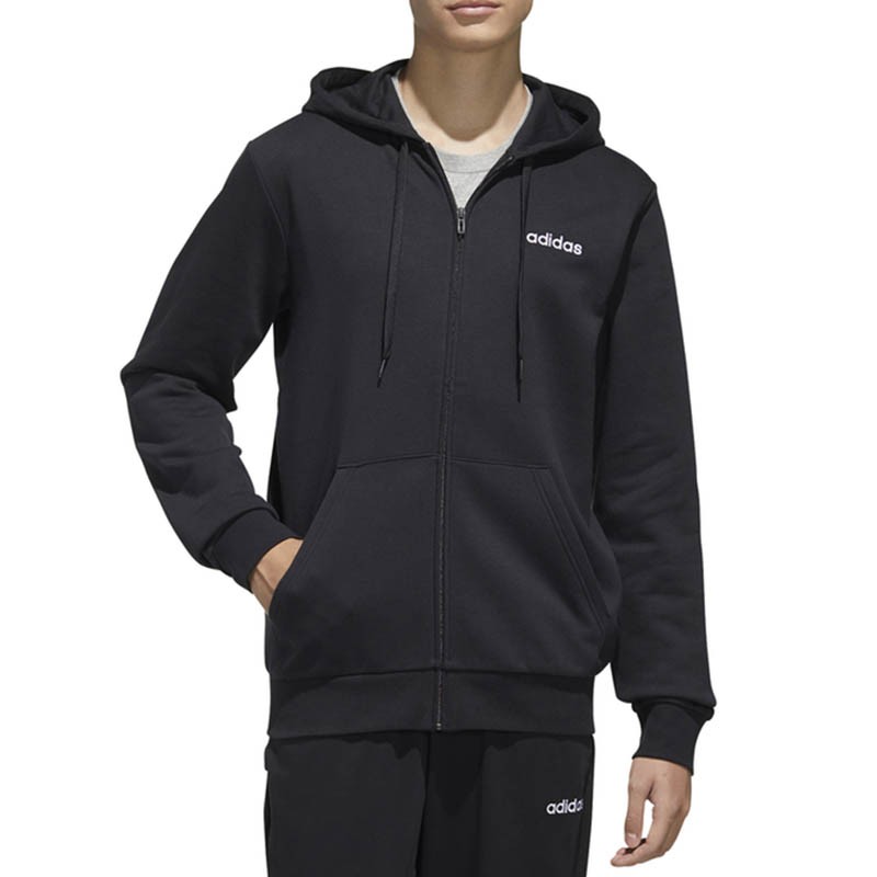 Толстовка чоловіча Adidas M Feelcozy Fz чорна FL8591 — фото 3 — Sport City Толстовка чоловіча Adidas M Feelcozy Fz чорна FL8591 — фото 3