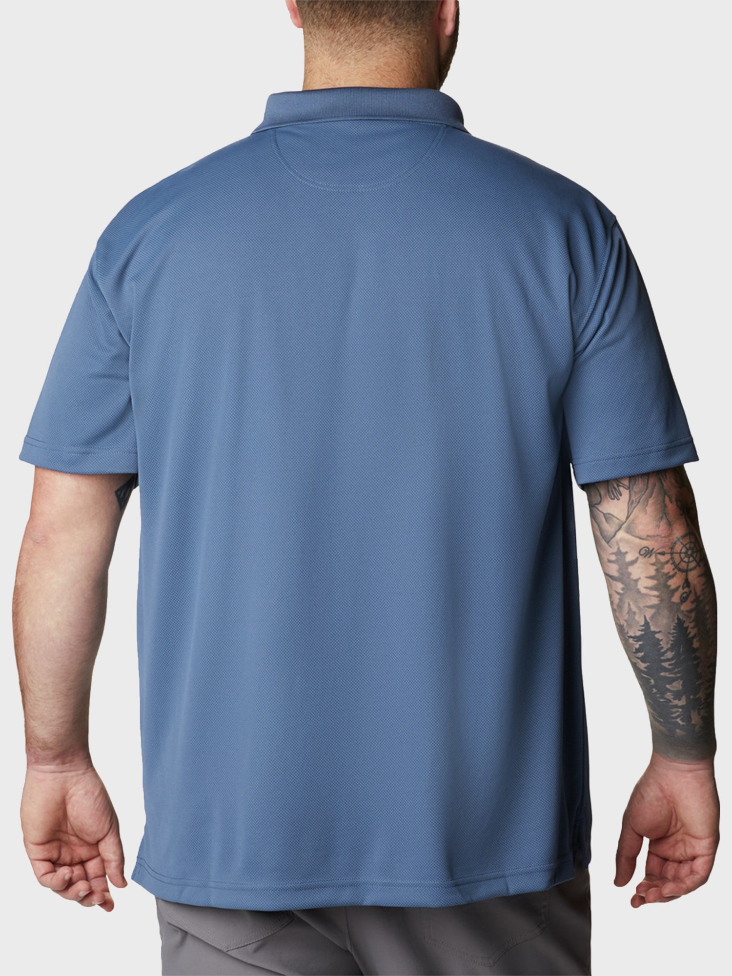 Рубашка-поло мужская Columbia Utilizer™ Polo синяя 1772053-478 изображение 4