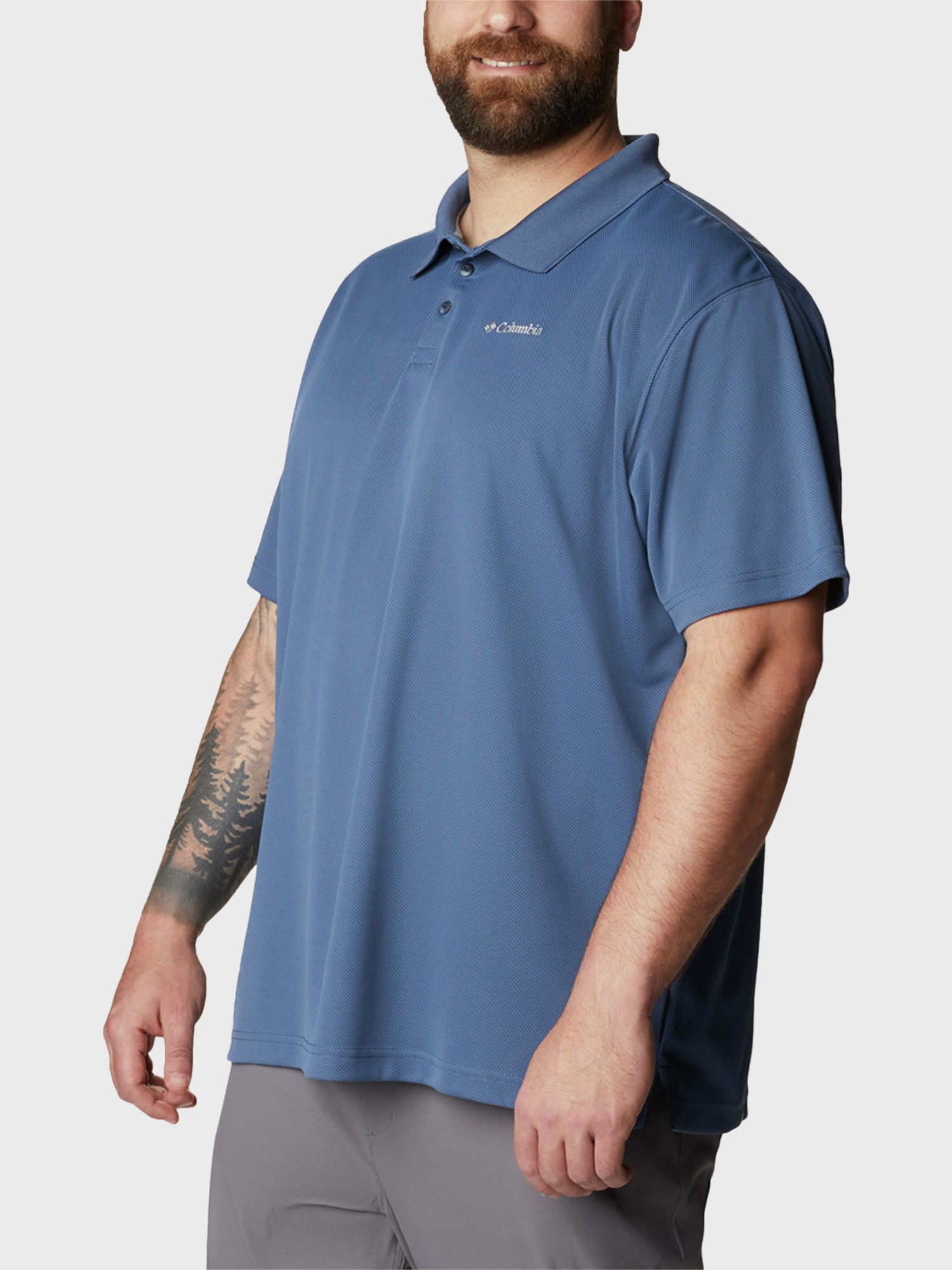 Рубашка-поло мужская Columbia Utilizer™ Polo синяя 1772053-478 изображение 6