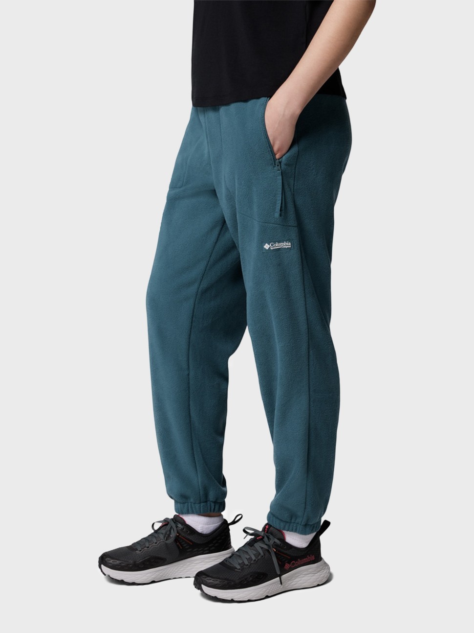 Штани жіночі Columbia Sequoia Grove™ Fleece Pant бірюзові 2136211-429 — фото 3