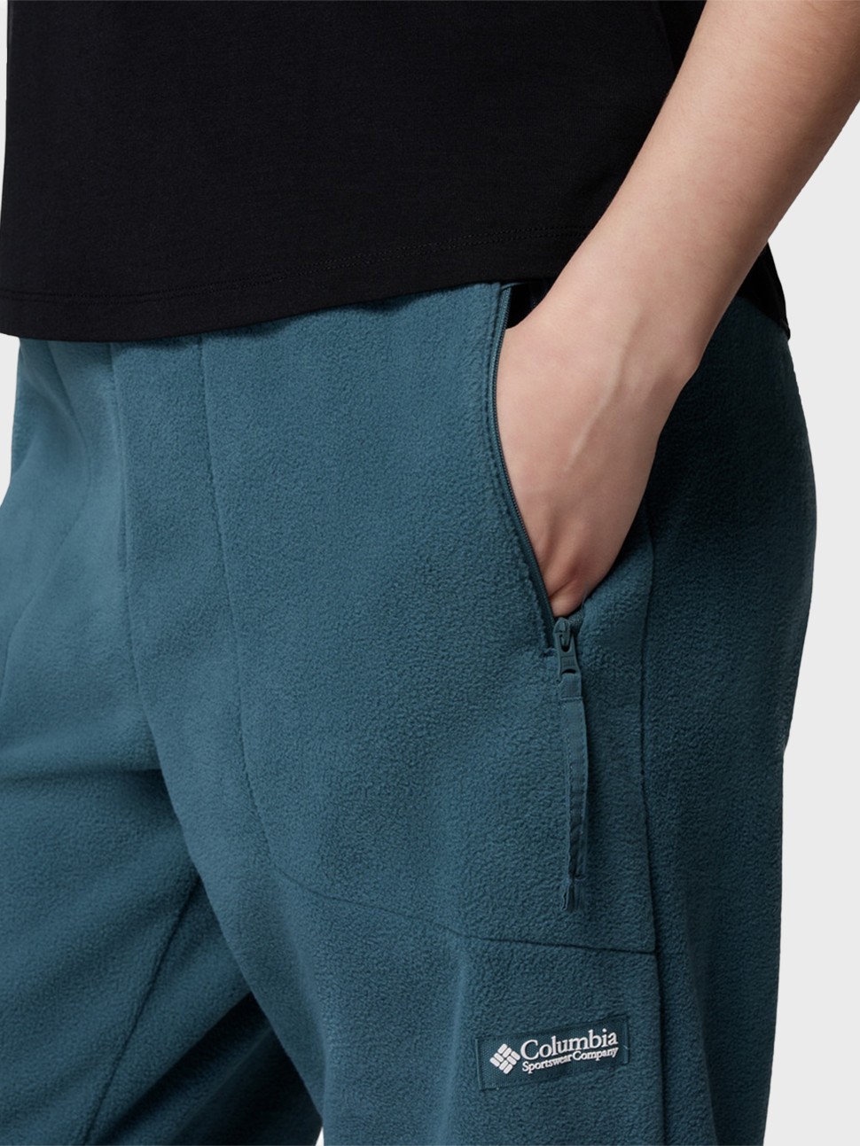Штани жіночі Columbia Sequoia Grove™ Fleece Pant бірюзові 2136211-429 — фото 6