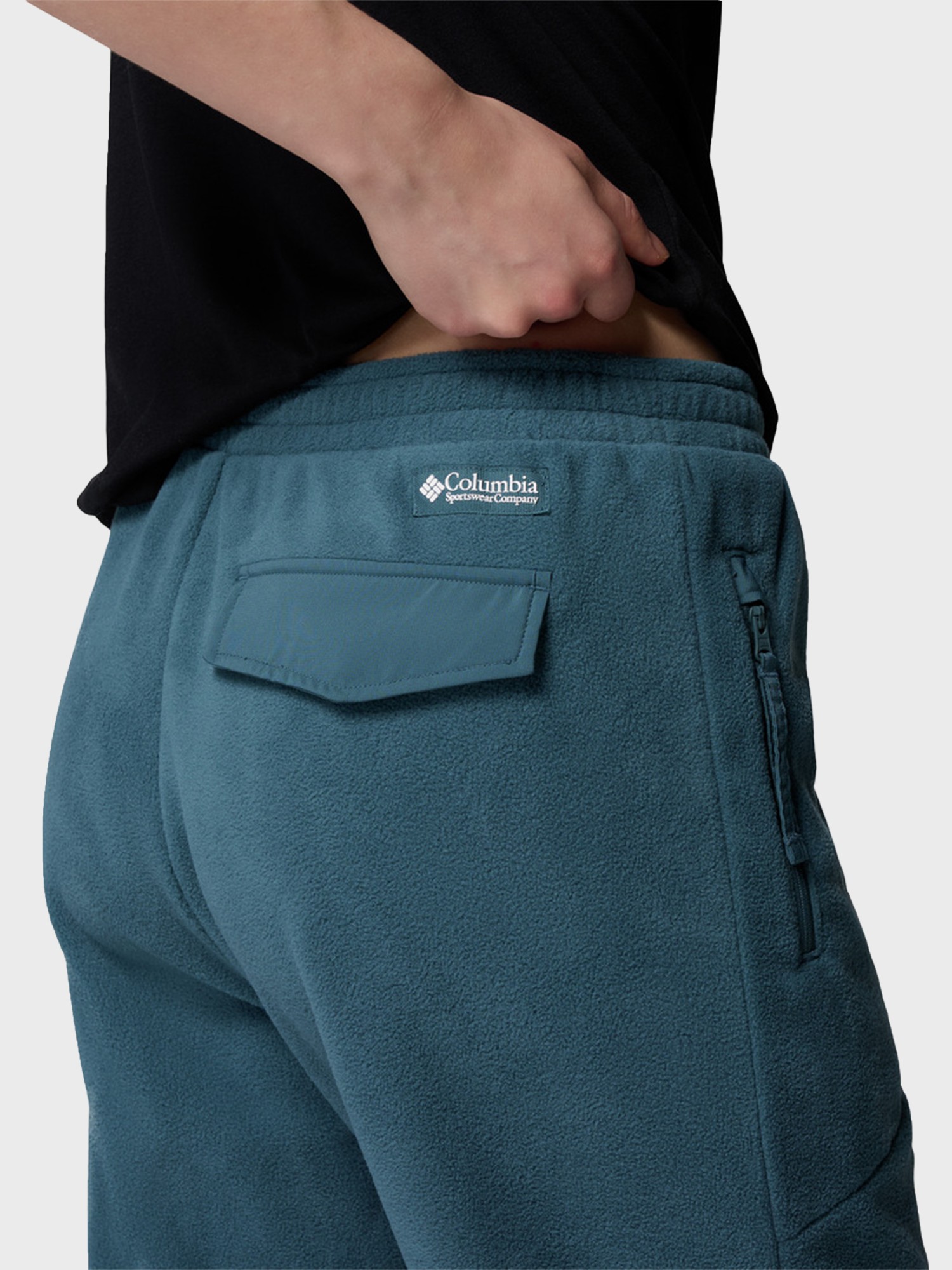 Штани жіночі Columbia Sequoia Grove™ Fleece Pant бірюзові 2136211-429 изображение 7