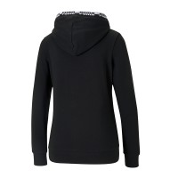 Толстовка женская Puma Amplified Full-Zip Hoodie черная 58591101 изображение 2
