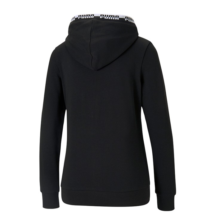Толстовка женская Puma Amplified Full-Zip Hoodie черная 58591101 изображение 2