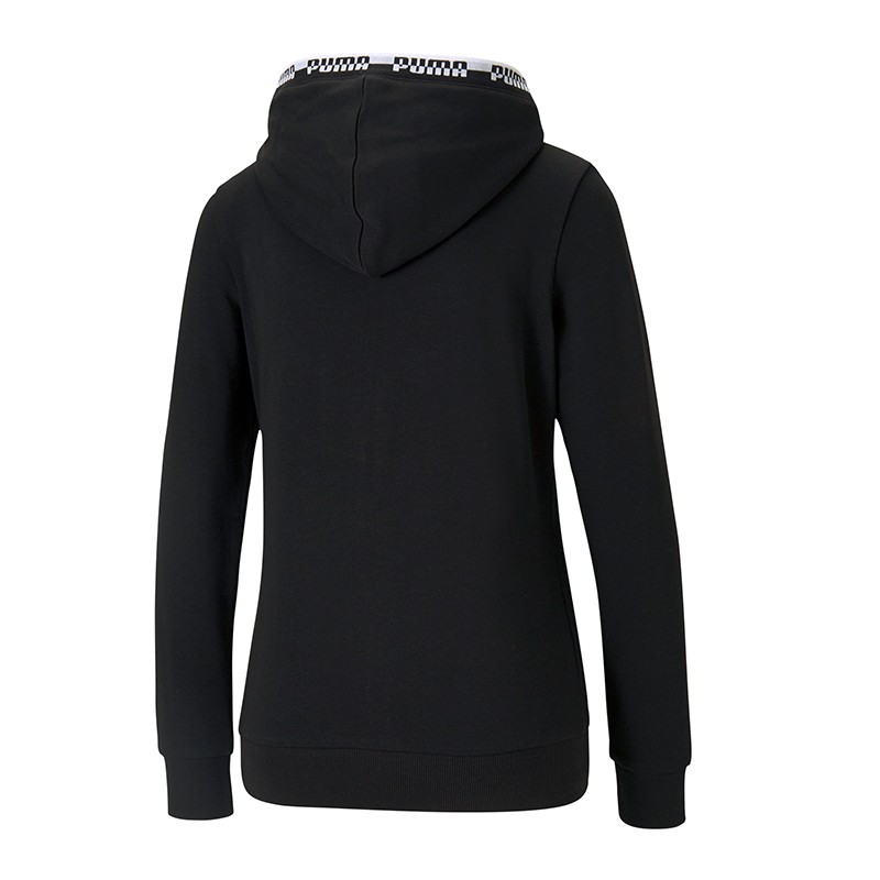 Толстовка жіноча Puma Amplified Full-Zip Hoodie чорна 58591101  — фото 2
