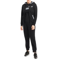 Толстовка женская Puma Amplified Full-Zip Hoodie черная 58591101 изображение 5