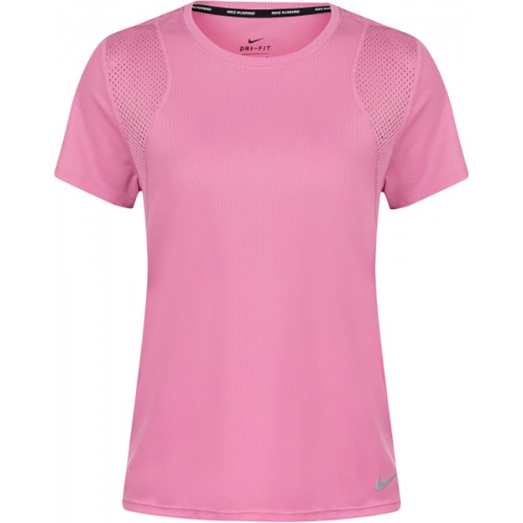 Футболка женская Nike Short-Sleeve Running Top розовая 890353-693 изображение 1