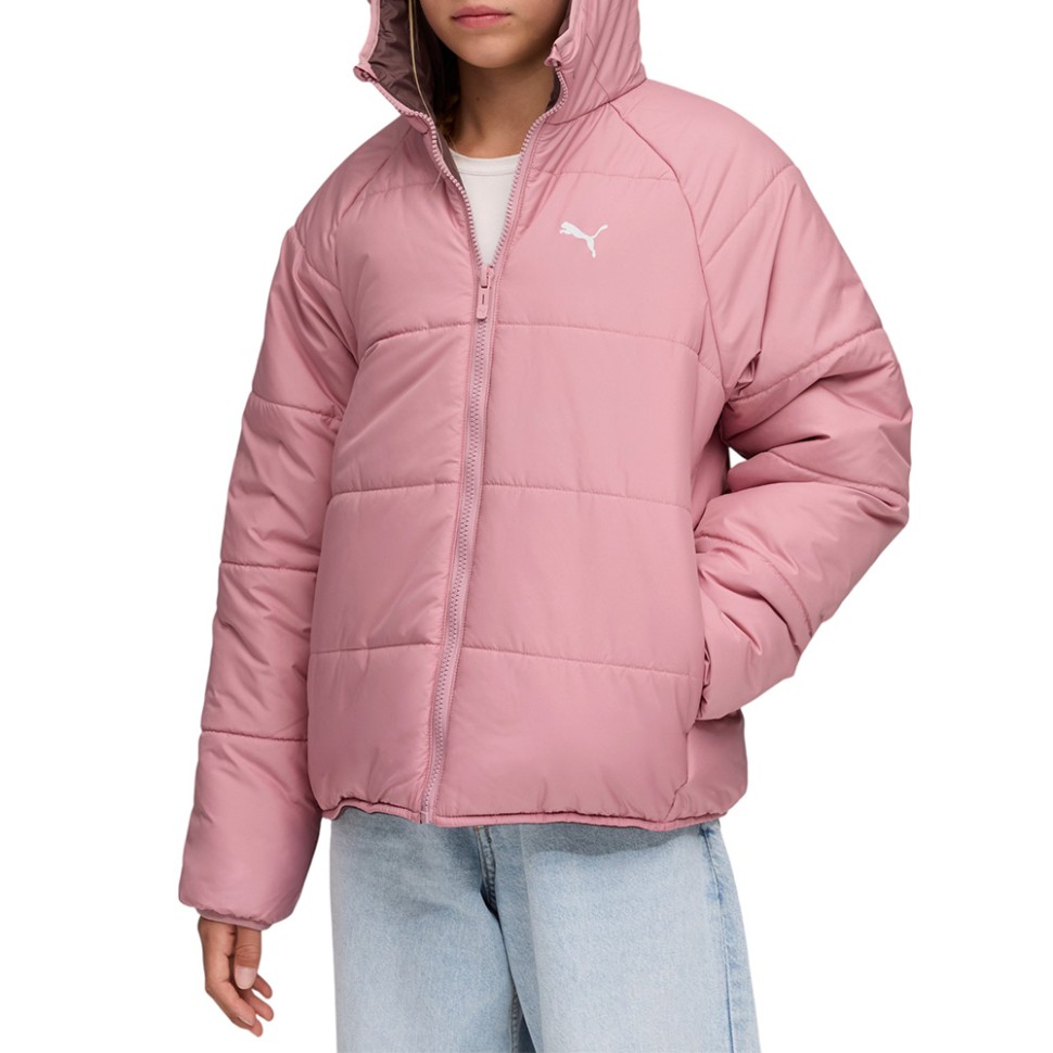 Куртка дитяча Puma Reversible Puffer Jacket рожева 68840765 — фото 1