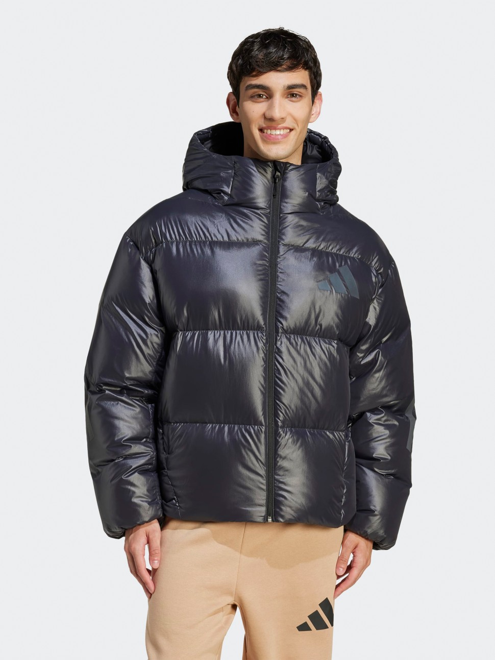 Куртка мужская Adidas M Z.N.E. PUFFER черная JL6905 — фото 2 — Sport City Куртка мужская Adidas M Z.N.E. PUFFER черная JL6905 — фото 2