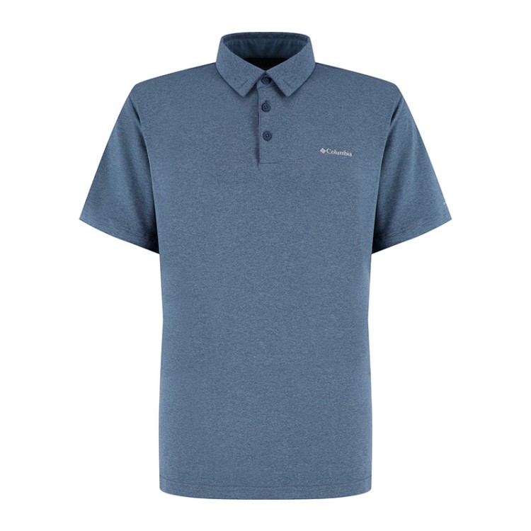 Футболка-поло чоловіча Columbia Tech Trail ™ Polo синя 1768701-479 изображение 1