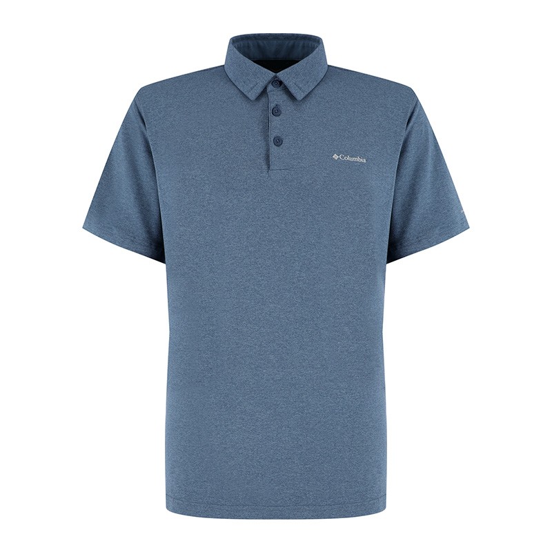 Футболка-поло чоловіча Columbia Tech Trail ™ Polo синя 1768701-479 изображение 1