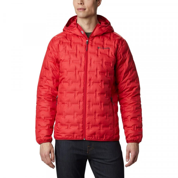 Куртка пуховая мужская Columbia Delta Ridge красная 1875892-613 