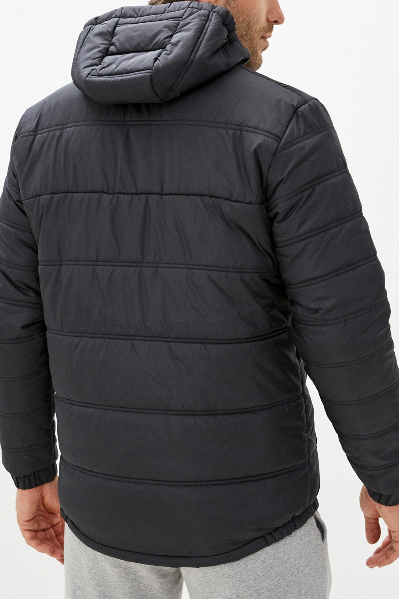 Куртка чоловіча Asics Padded Jacket M чорна 2031C504-001  изображение 4