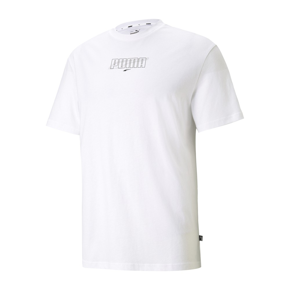 Футболка мужская Puma REBEL Graphic Tee белая 58782402 изображение 1