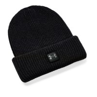 Шапка Under Armour UA Halftime Ribbed чорна 1373092-001 изображение 1