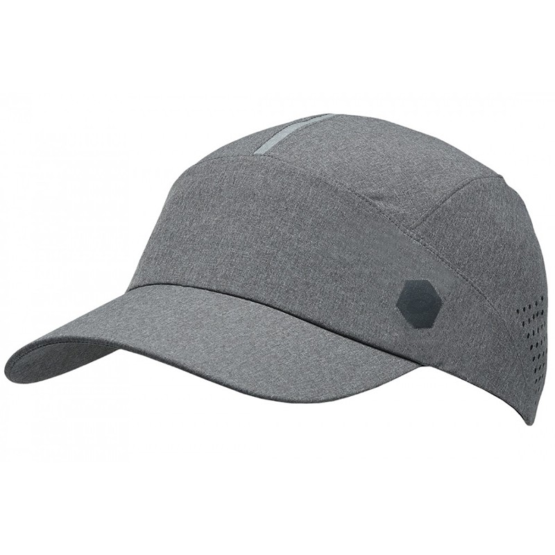 Бейсболка Asics Running Cap grey серая 155010-0720 изображение 1