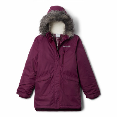 Куртка детская Columbia Suttle Mountain™ Long Insulated Jkt розовая 1954571-616