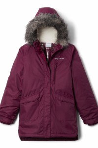 Куртка детская Columbia Suttle Mountain™ Long Insulated Jkt розовая 1954571-616 изображение 4