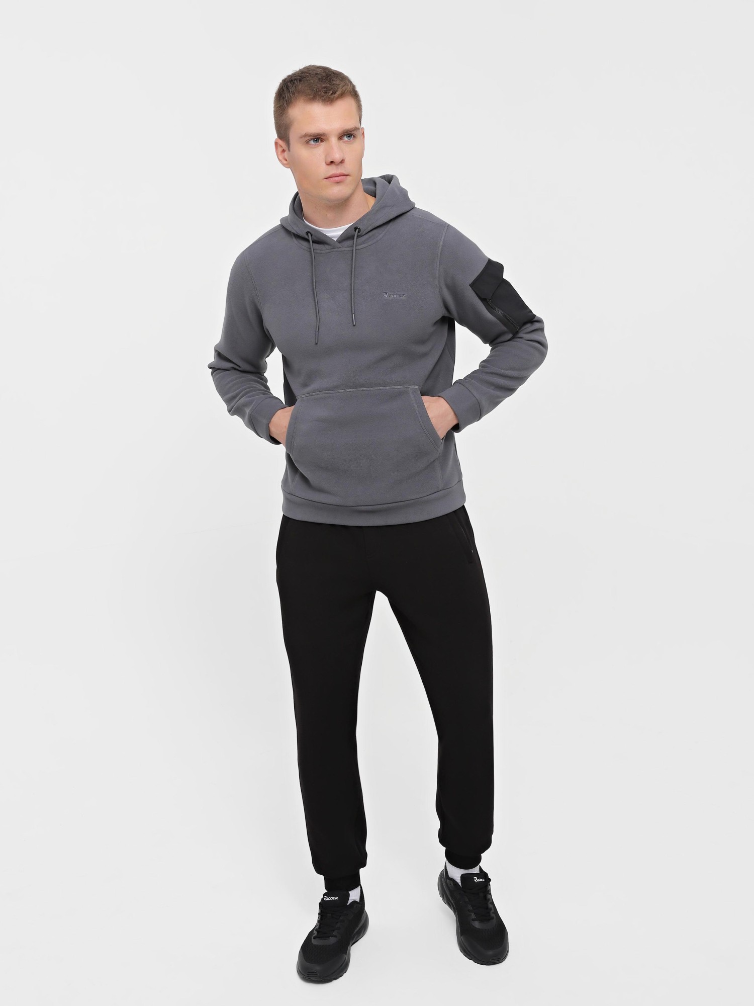 Толстовка мужская Radder Goldeck темно-серая 122407-020 изображение 4