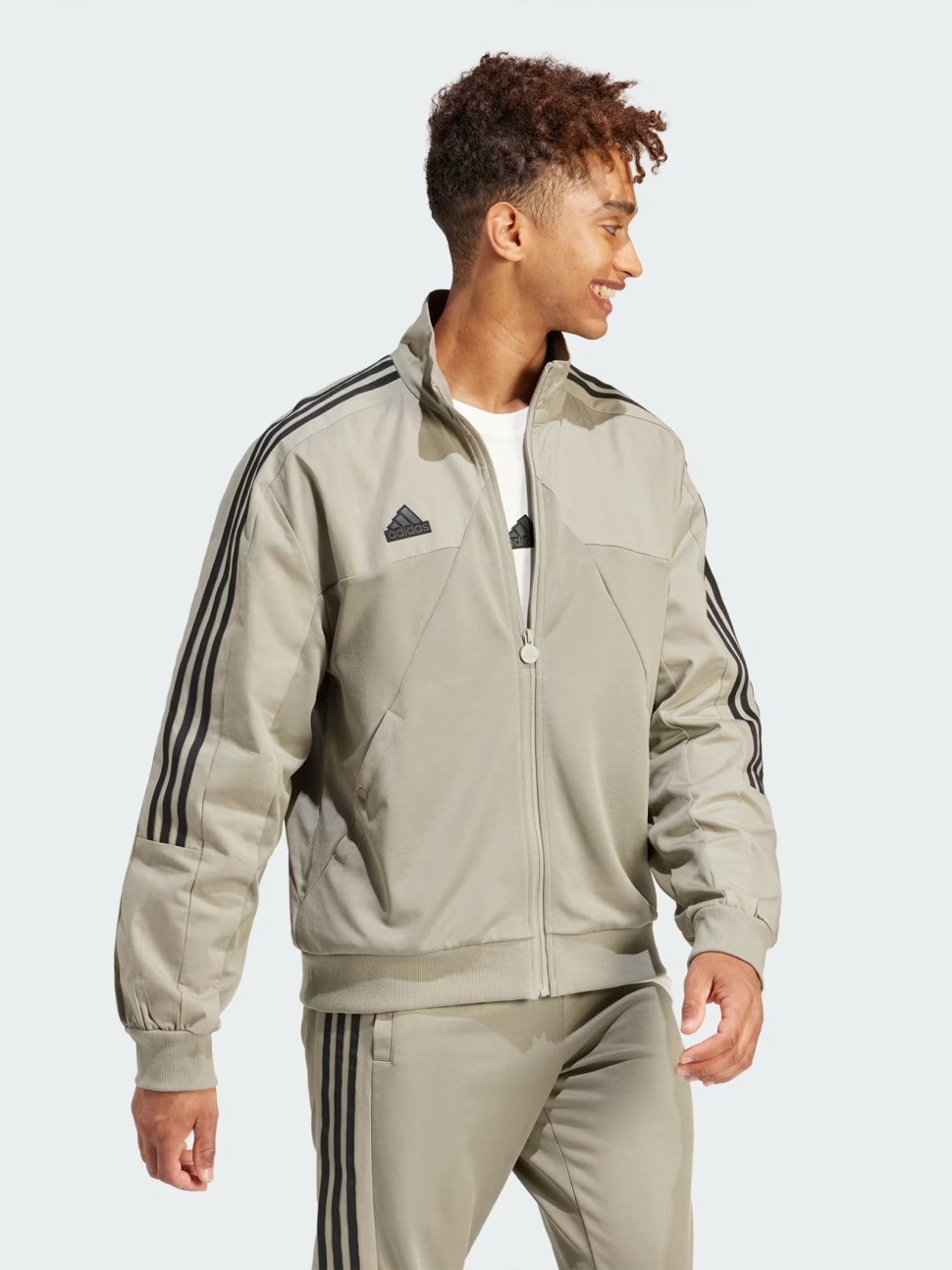 Толстовка чоловіча Adidas M TIRO TT Q1 сіра IS1506 — фото 5