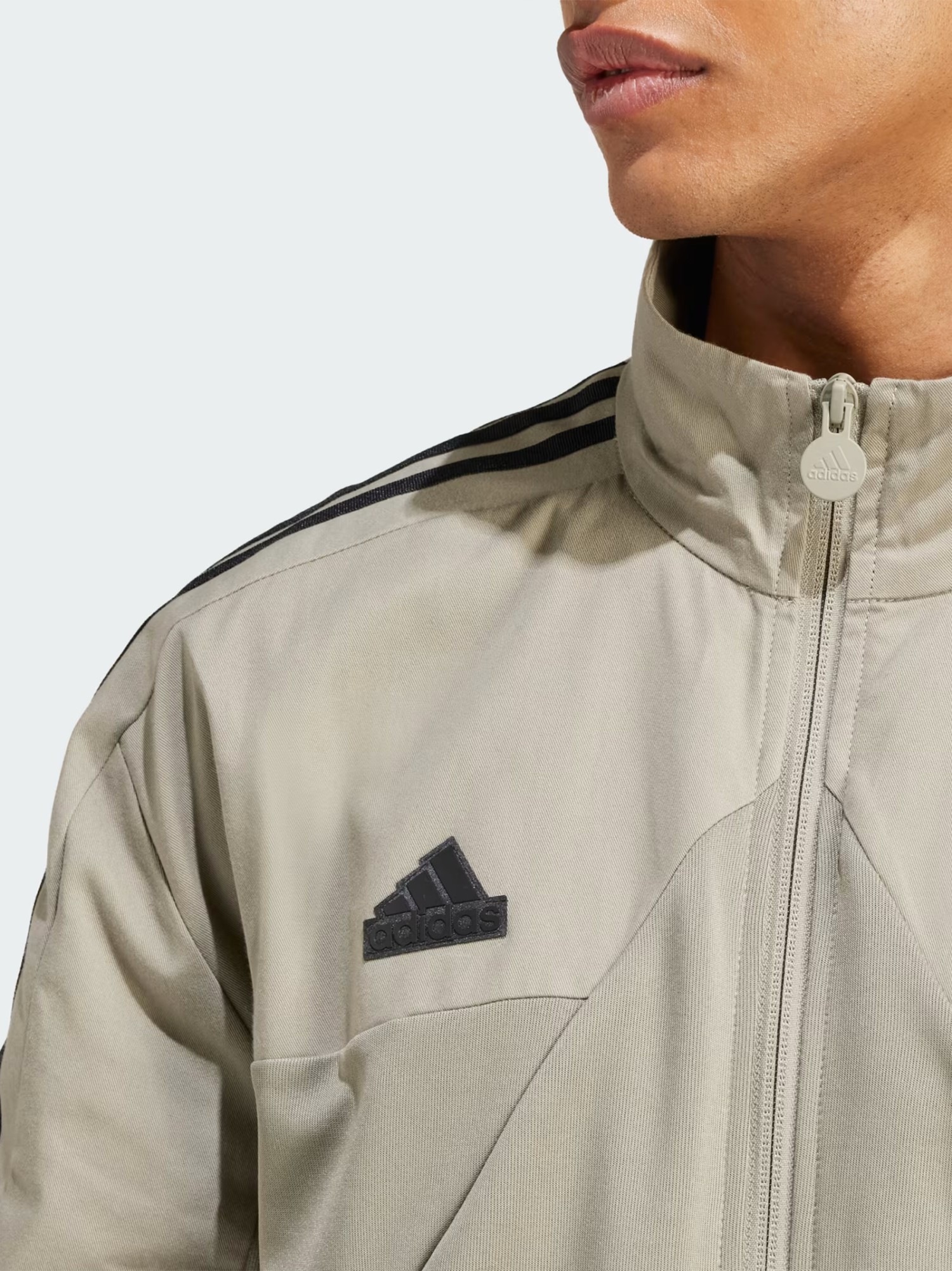 Толстовка чоловіча Adidas M TIRO TT Q1 сіра IS1506 изображение 6