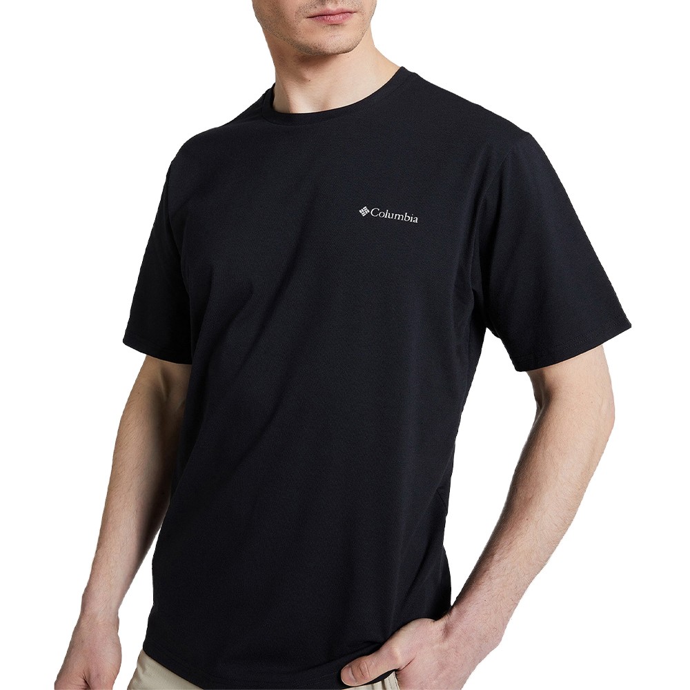Футболка мужская Columbia Men's Sun Trek™ Short Sleeve Tee черная 1931161-010
