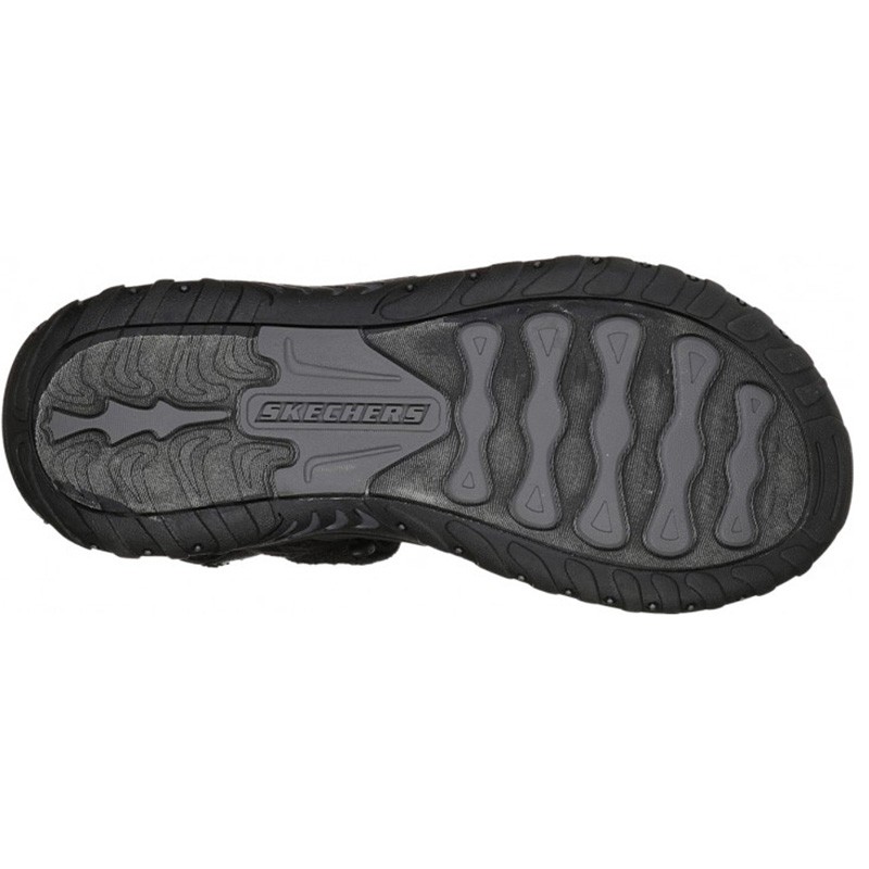 Сандалии мужские Skechers RELAXED FIT: REGGAE - TULO RIVER черные 65524-BLK — фото 3
