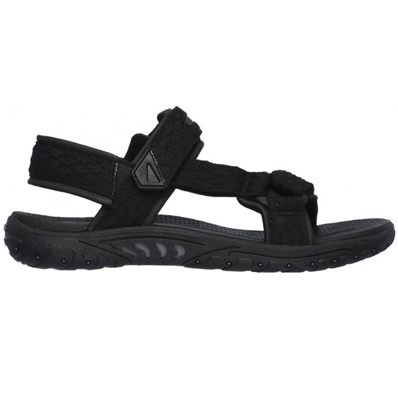 Сандалии мужские Skechers RELAXED FIT: REGGAE - TULO RIVER черные 65524-BLK — фото 1